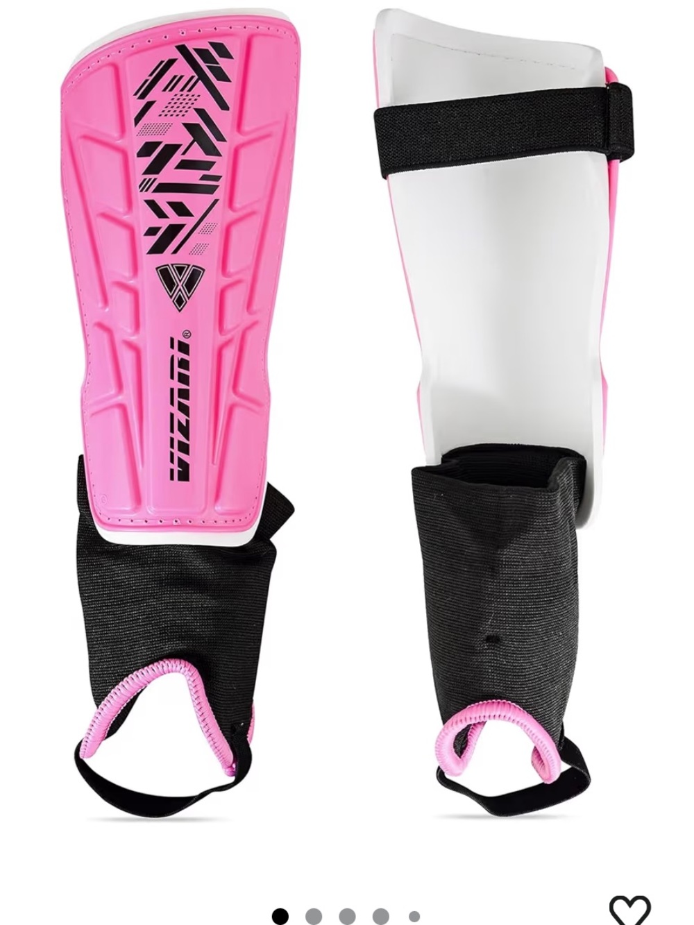 Youth Pink Soccer Shin Guards